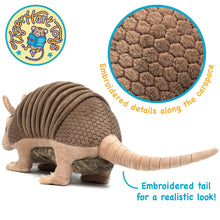 Load image into Gallery viewer, Mike The Armadillo - 10 Inch Stuffed Animal Plush
