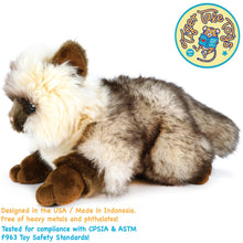 Load image into Gallery viewer, Snowy The Ragdoll Cat | 12 Inch Stuffed Animal Plush | By TigerHart Toys

