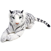 Load image into Gallery viewer, Saphed The White Tiger - Squeeze Me! - 17 Inch Stuffed Animal Plush - by TigerHart Toys
