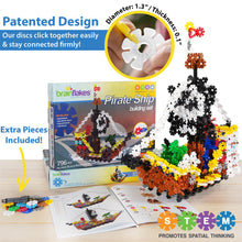 Load image into Gallery viewer, Pirate Ship Building Set with Detailed Step by Step Instructions Booklet - 796 Pieces
