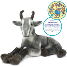 Load image into Gallery viewer, Patrick the Pygmy Goat | 18 Inch Stuffed Animal Plush | By TigerHart Toys
