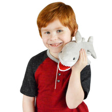 Load image into Gallery viewer, Mason The Great White Shark | 15 Inch Stuffed Animal Plush | By TigerHart Toys
