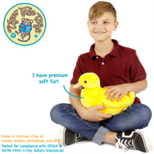 Load image into Gallery viewer, Dani The Duckling | 12 Inch Stuffed Animal Plush | By TigerHart Toys
