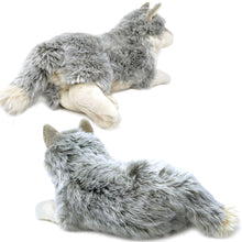 Load image into Gallery viewer, Whitaker The Wolf | 18 Inch Stuffed Animal Plush | By TigerHart Toys

