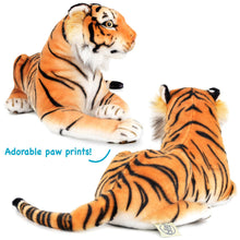 Load image into Gallery viewer, Arrow The Tiger - Squeeze Me! | 17 Inch Stuffed Animal Plush | By TigerHart Toys
