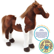 Load image into Gallery viewer, Hanna The Horse | 16 Inch Stuffed Animal Plush | By TigerHart Toys

