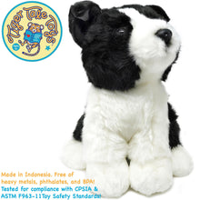 Load image into Gallery viewer, Borna The Border Collie | 11 Inch Stuffed Animal Plush | By TigerHart Toys
