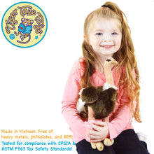 Load image into Gallery viewer, Ola The Ostrich | 12 Inch Stuffed Animal Plush | By TigerHart Toys
