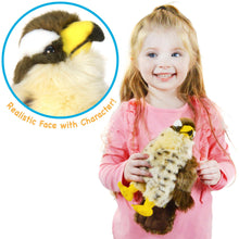 Load image into Gallery viewer, Percival The Peregrine Falcon | 9 Inch Stuffed Animal Plush | By TigerHart Toys
