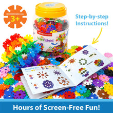 Load image into Gallery viewer, VIAHART Brain Flakes 500 Piece Interlocking Plastic Disc Set | A Creative and Educational Alternative to Building Blocks | Tested for Children&#39;s Safety | A Great STEM Toy for Both Boys and Girls!
