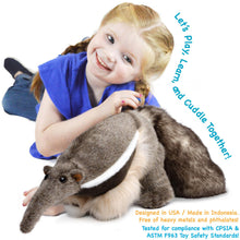 Load image into Gallery viewer, Arsenio The Anteater | 17 Inch Stuffed Animal Plush | By TigerHart Toys
