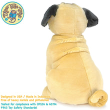 Load image into Gallery viewer, Princeton The Pug | 13 Inch Stuffed Animal Plush | By TigerHart Toys
