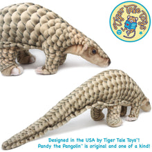 Load image into Gallery viewer, Pandy The Pangolin | 30 Inch Stuffed Animal Plush | By TigerHart Toys
