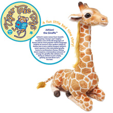 Load image into Gallery viewer, Jehlani The Giraffe | 18 Inch Stuffed Animal Plush | By TigerHart Toys
