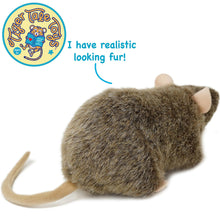 Load image into Gallery viewer, Reuben The Rat | 7 Inch Stuffed Animal Plush | By TigerHart Toys
